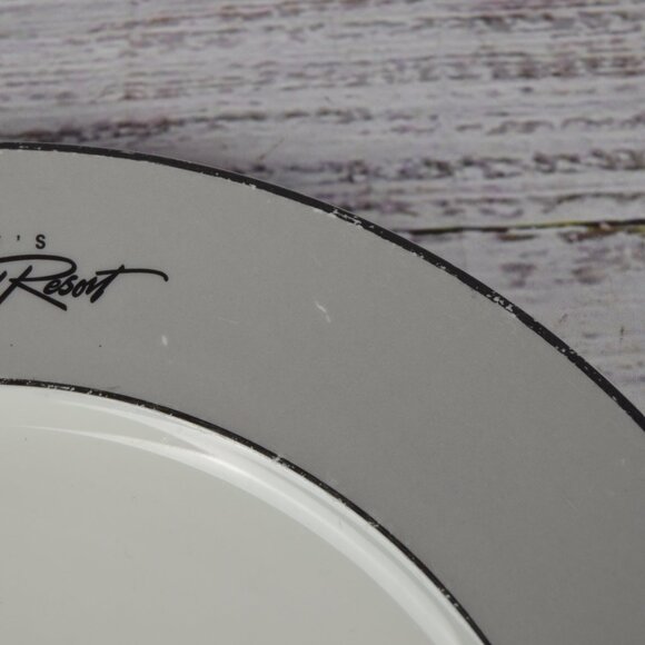 Disney WDW CONTEMPORARY RESORT Dinner Plate Rare Room Service Collectible READ - Picture 6 of 16